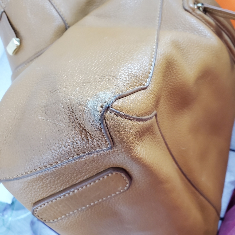 Halston Heritage brown leather bag - Picture 5 of 5
